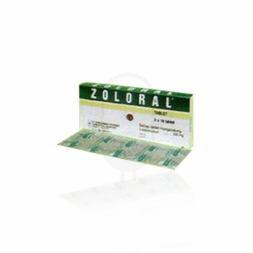 ZOLORAL 200 MG TABLET BOX
